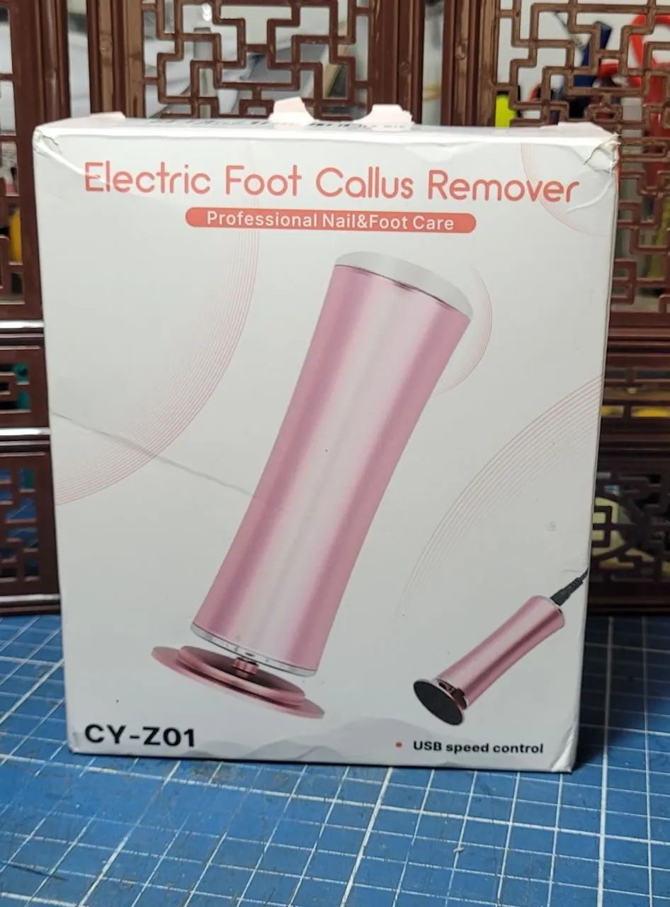 REMOVEDOR ELÉTRICO DE CALOS COM LIXAS DESCARTÁVEIS JÁ NO BRASIL  - Foto 5