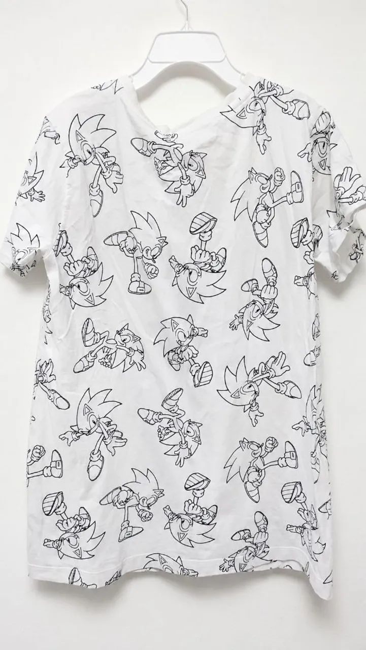 Camisa Sonic infantil tam8  - Foto 2