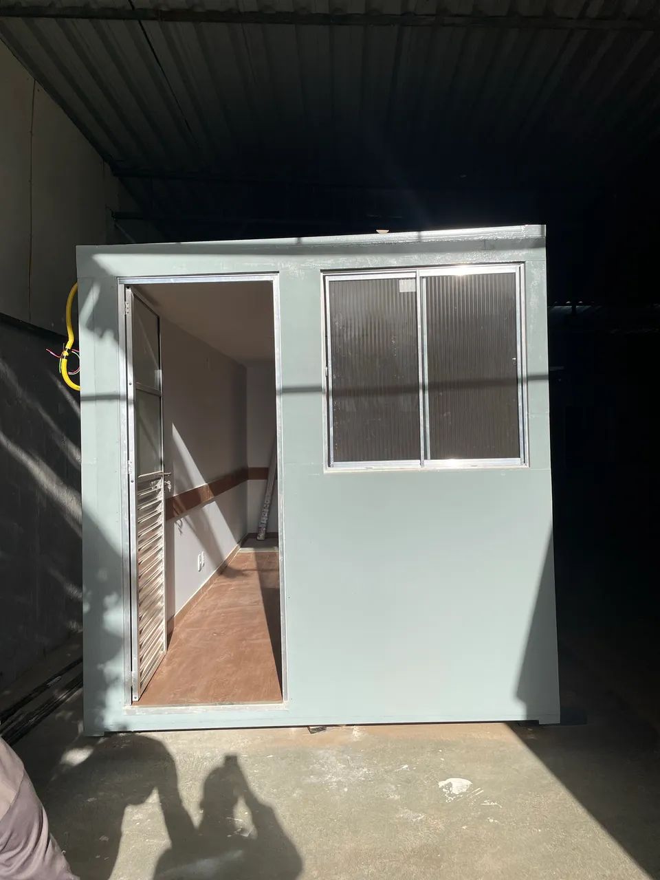 CONTAINER ESCRITÓRIO PARA OBRA - COMPLETO E PRONTO PARA USO!  - Foto 3
