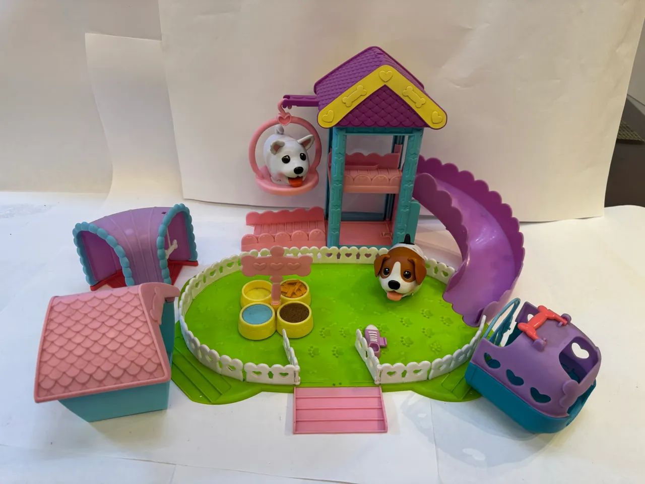 PLAY SET AU AU PETS DELUXE - EXTRA MAIS 3 ITENS!  - Foto 2