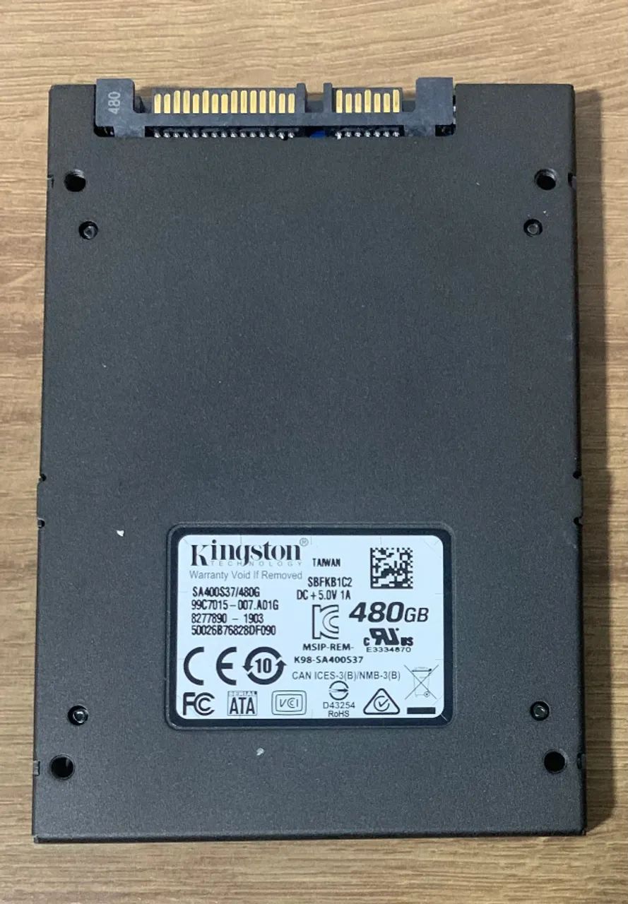 SSD 480GB Kingston - Foto 2