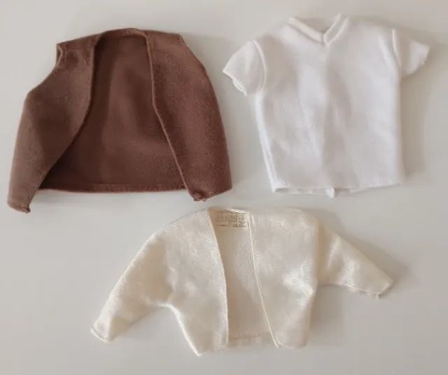 Kit - Roupa Para Bonecas(os) (Antigas) - 3 Peças