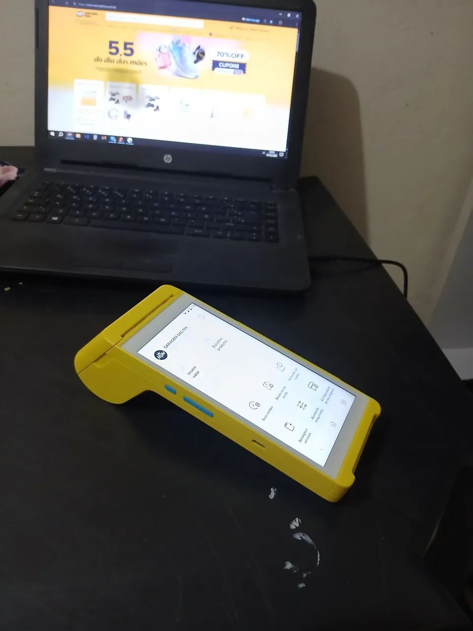 Maquina de cartao mercado pago - Point Smart2 