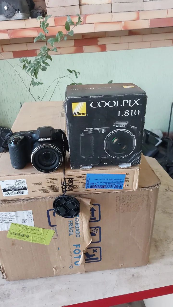 Câmera Fotográfica Nikon L810 