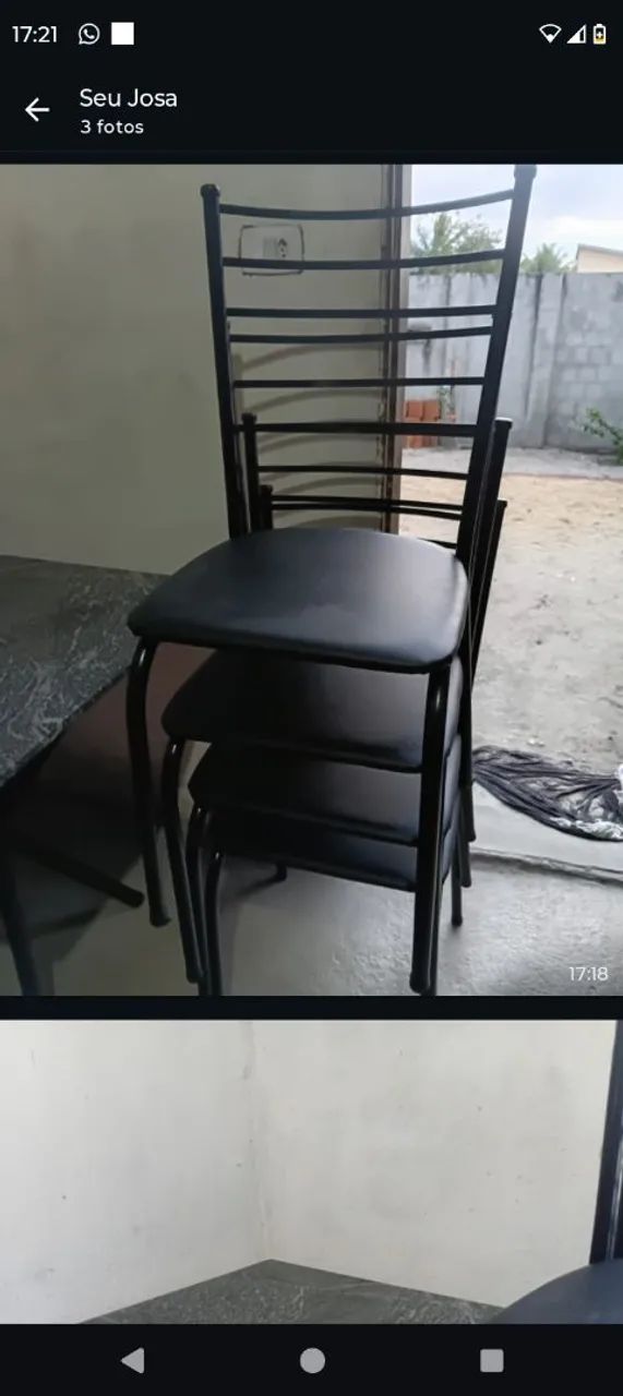 Mesa de 4 cadeiras três,meses de uso  - Foto 3