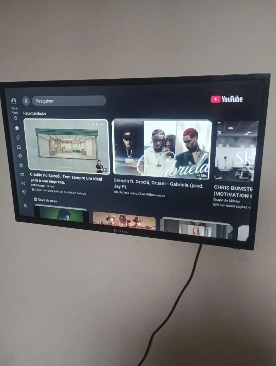 Tv Smart 32 polegadas Vizzion 