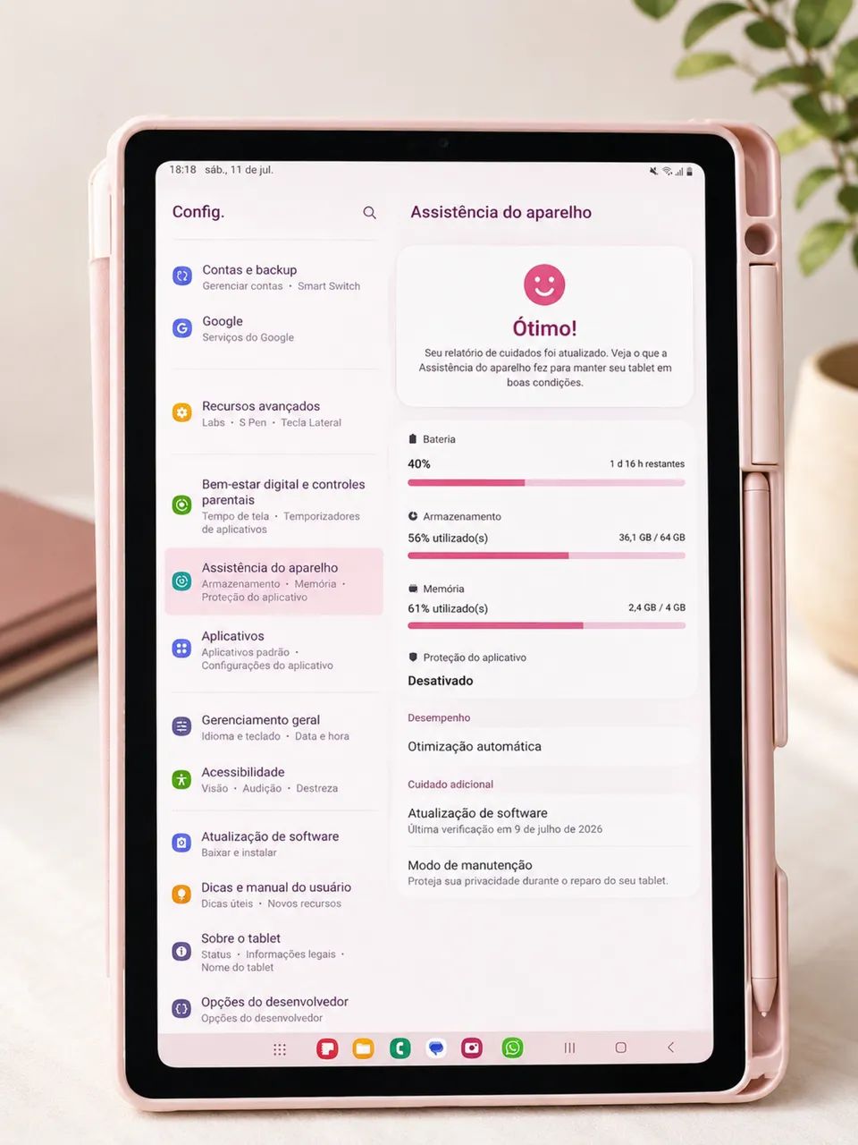 Samsung Galaxy Tab S6 Lite Original - Rosa | Excelente estado - Foto 3