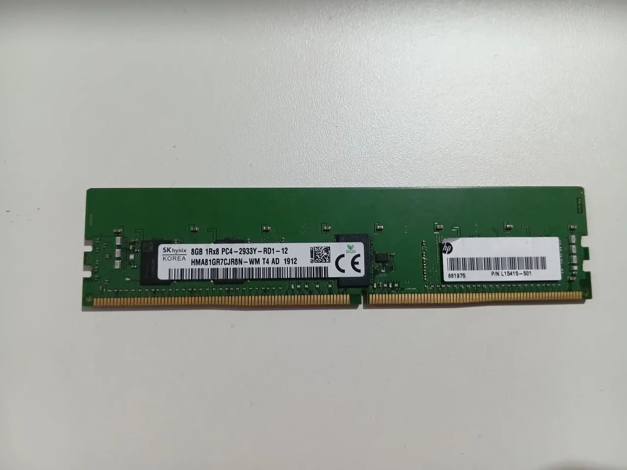 Memória RAM ECC 8GB  DDR4 2933Mhz - RDIMM Funcionando - Foto 5