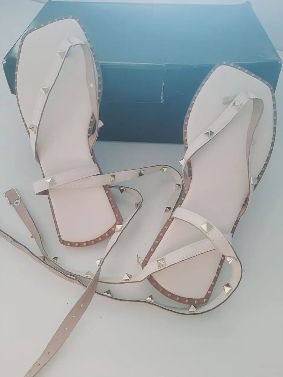 Rasteirinha off-white