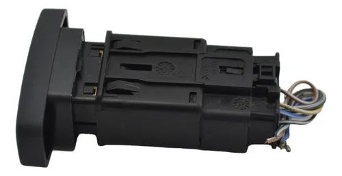 Botão Pisca Alerta Painel Duster 2013 Logan Sandero Original Preto - Foto 2