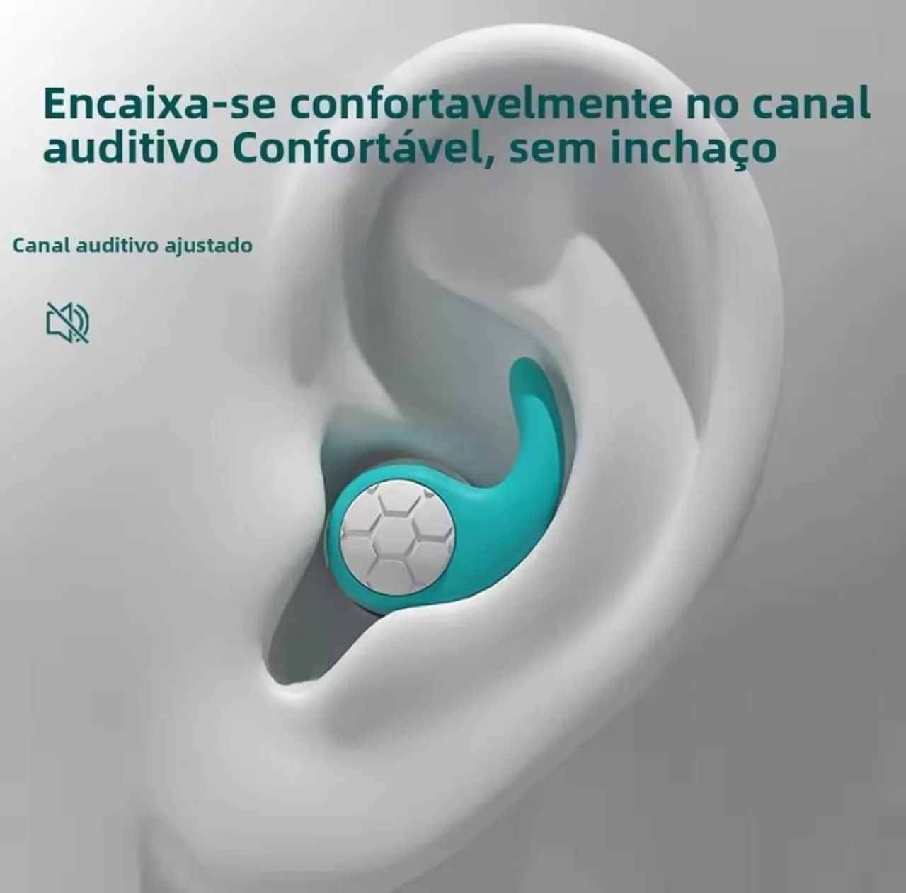 Protetor auricular de silicone  - Foto 3