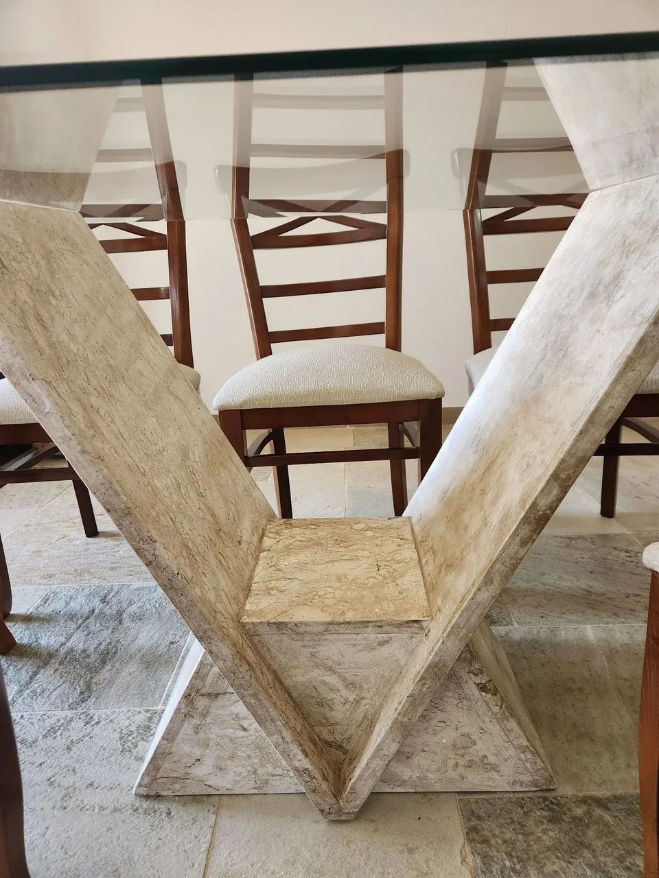 Mesa de jantar com 8 cadeiras - Foto 3
