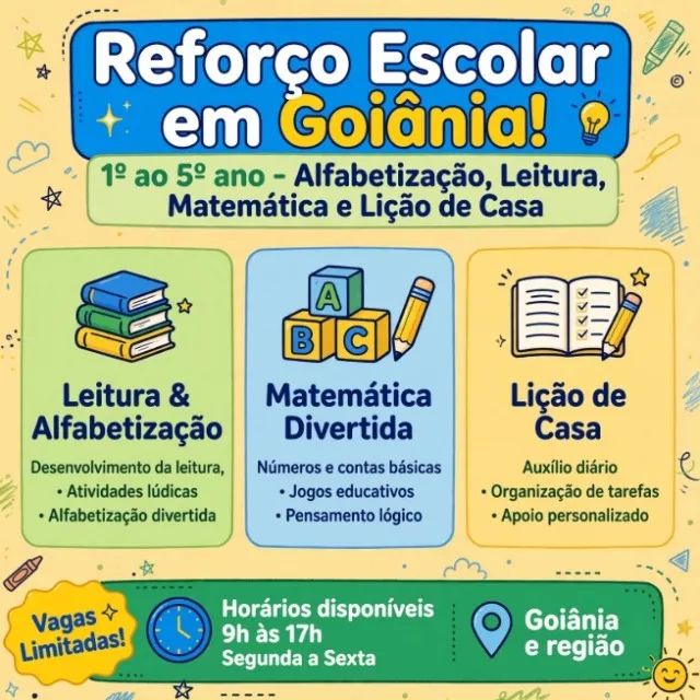 Reforço Escolar em Goiânia! - Foto 4