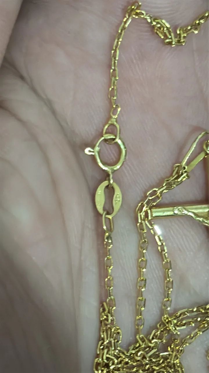 Ouro 18K - peça linda  - Foto 2