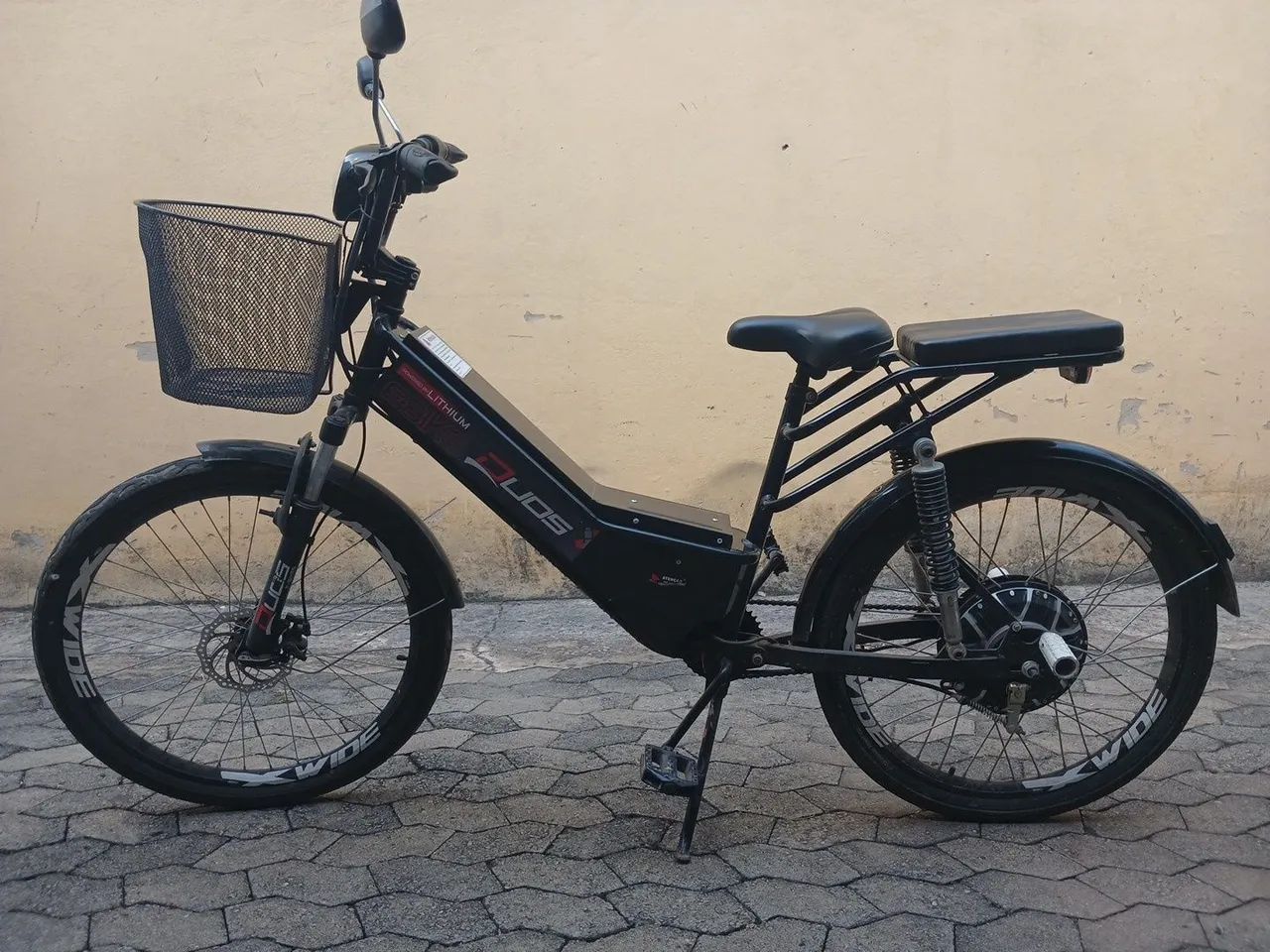 Bicicleta elétrica duos e bikes 800w