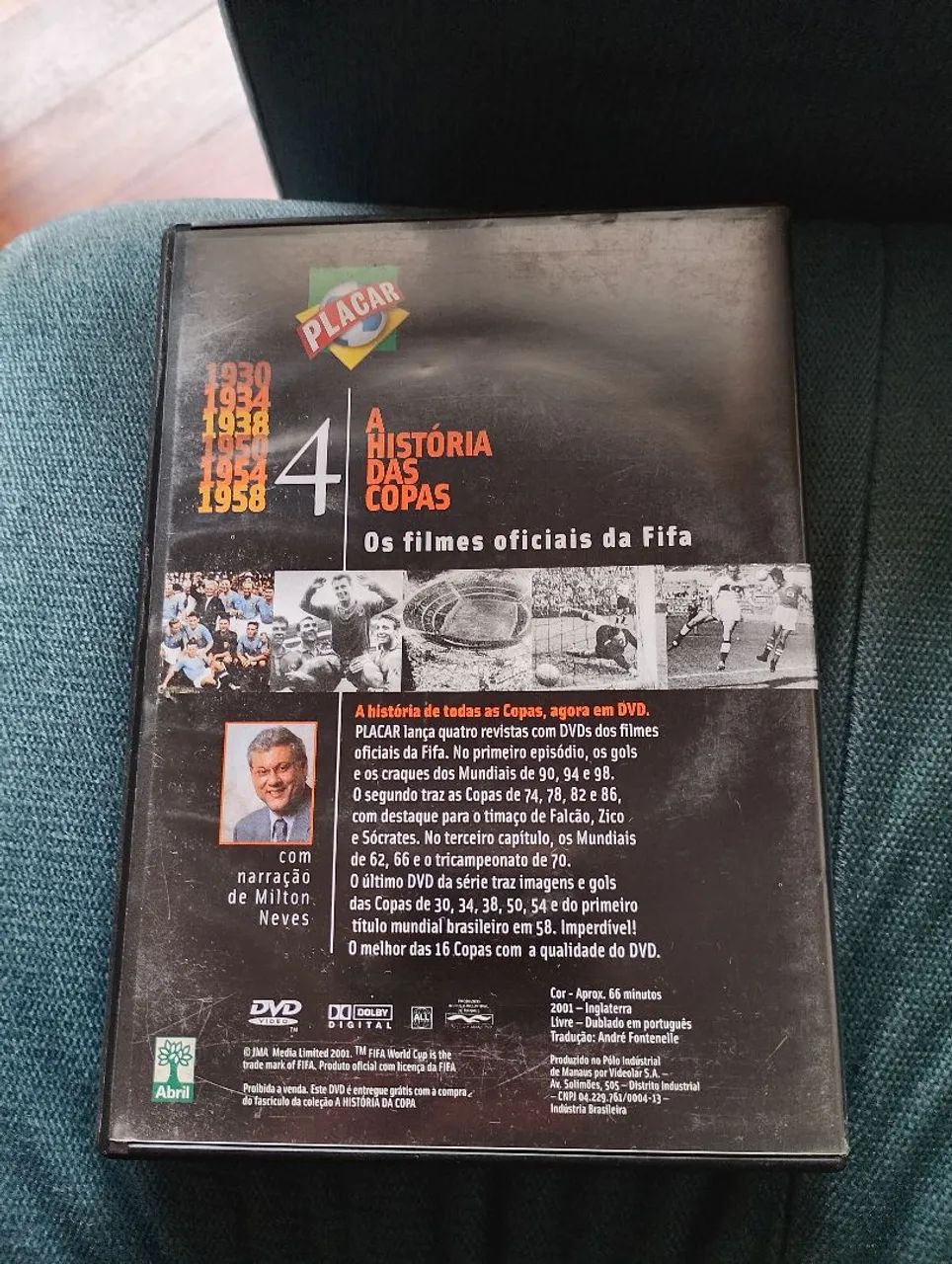 Coleção dvd A história das copas  - Foto 2