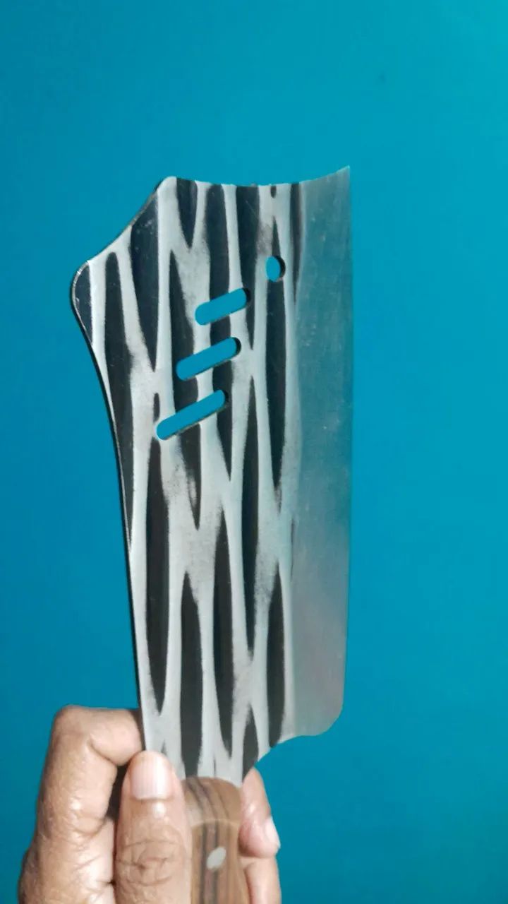 VENDO CUTELO ARTESANAL RUSTICO INOX GRANDE. - Foto 5