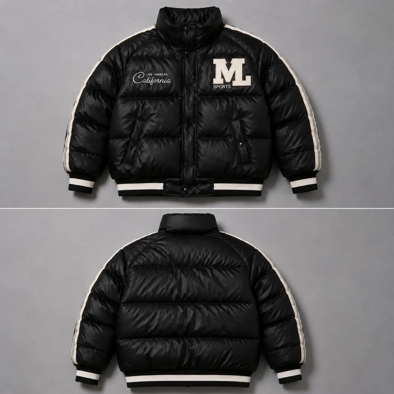 Jaqueta Puffer Preta