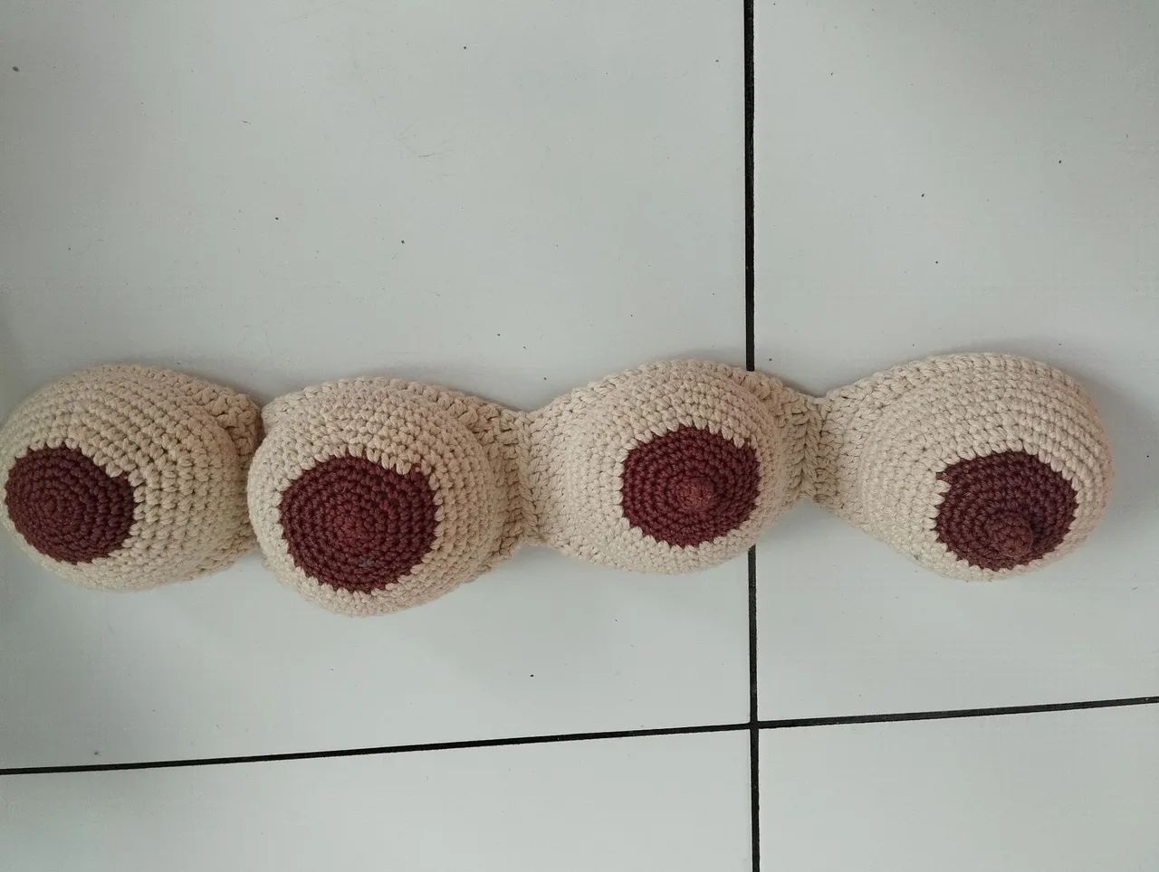 Mama didática em crochê  - Foto 3