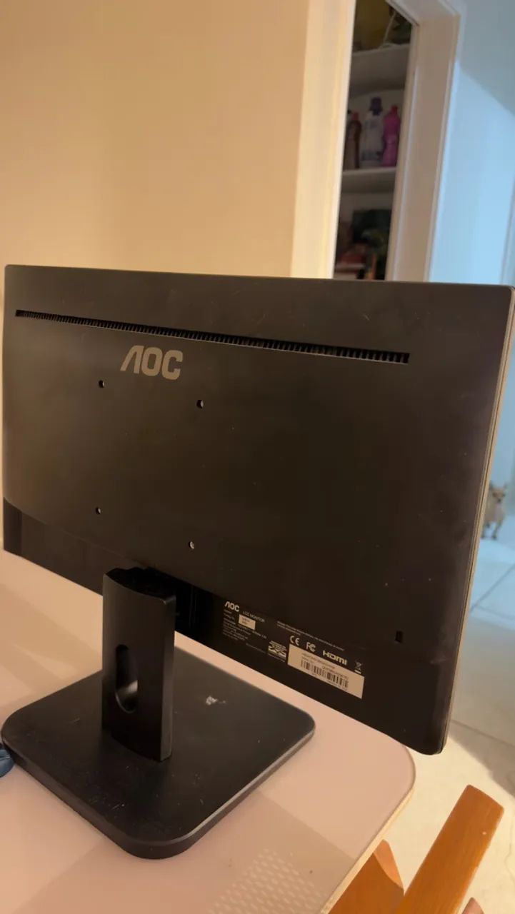 Monitor AOC 19,5? LED HD+ - Modelo 20E1H - Foto 2