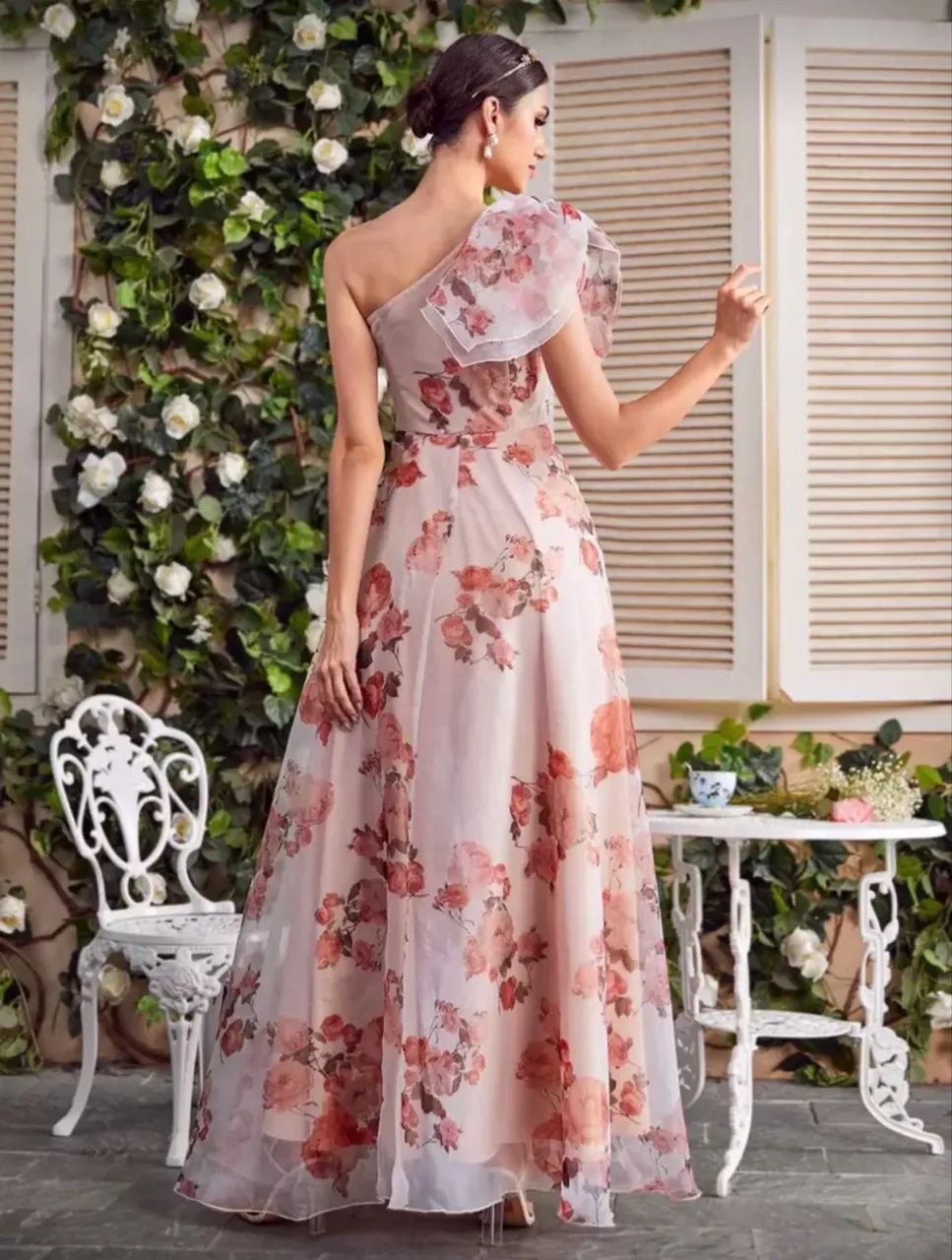 Vestido de festa floral - Foto 3