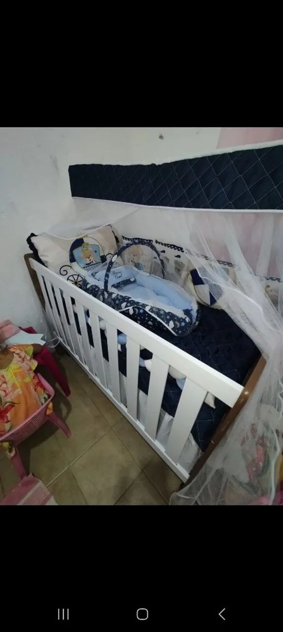 Berço infantil semi novo - Foto 2