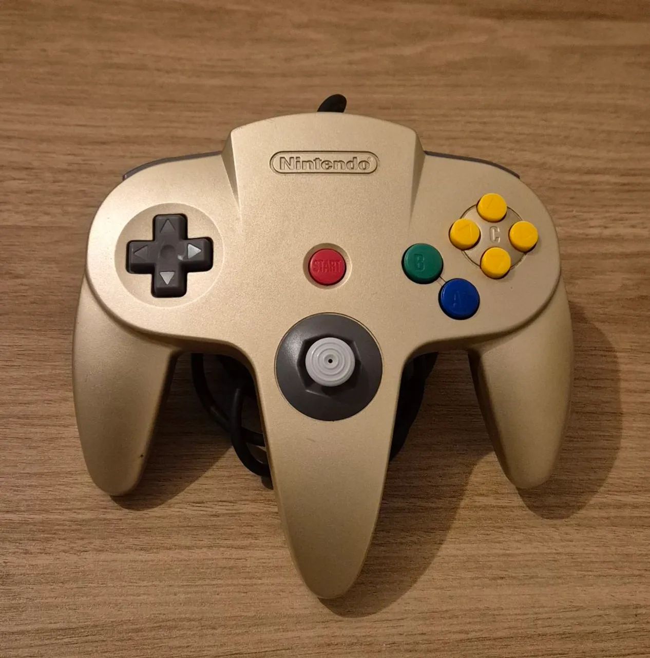 Nintendo 64 Gold Model Original na Caixa - Foto 3