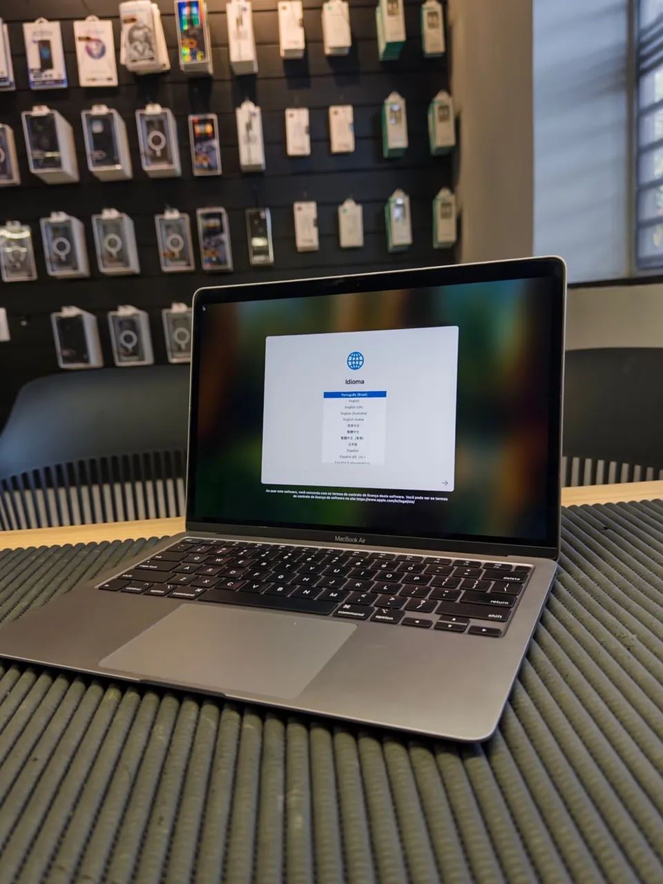 MacBook本体 macbook air 2020 intel core i3 8GB 256GB Macbook Air 2020 com Core i3, SSD 256GB | KaBuM!