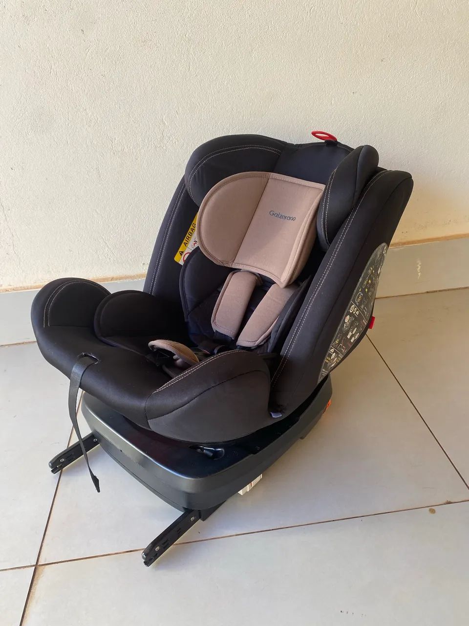 Cadeirinha Galzerano com ISOFIX E GIRO 360 - Foto 4