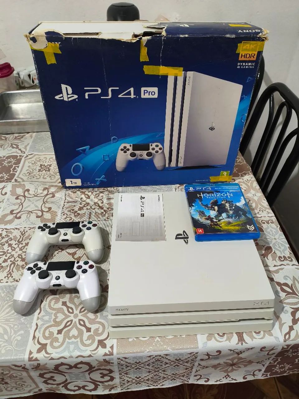 PS4 pro branco  - Foto 5