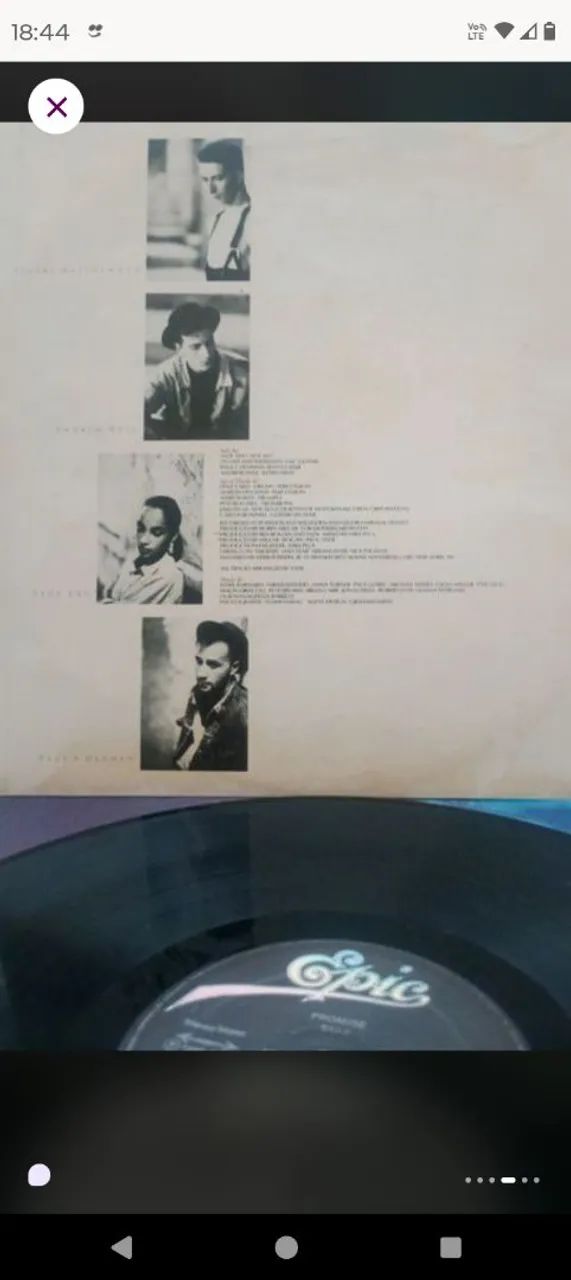 DISCO DE VINIL",SADE PROMISE," 1985 - Foto 5