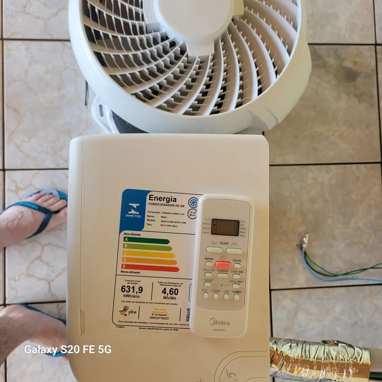AR CONDICIONADO SPLIT INVERTER 12 MIL BTUS  - Foto 3
