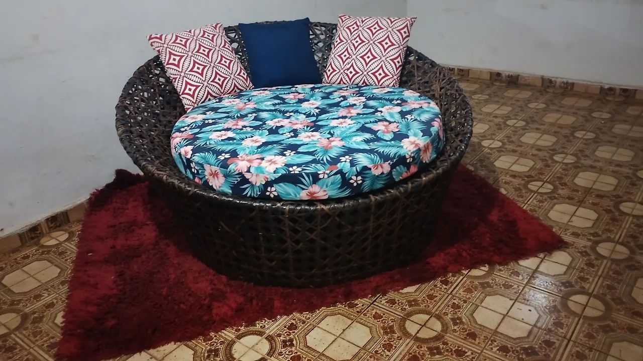 Chese de vime sintético alto padrão  - Foto 3