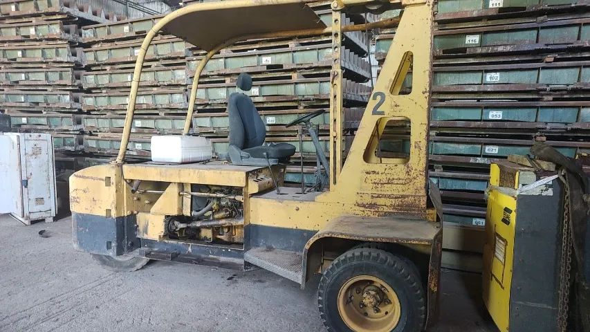Empilhadeira Hyster K110 5 Ton Diesel - Motor  Perkson - Preço de Oportunidade? - Foto 4