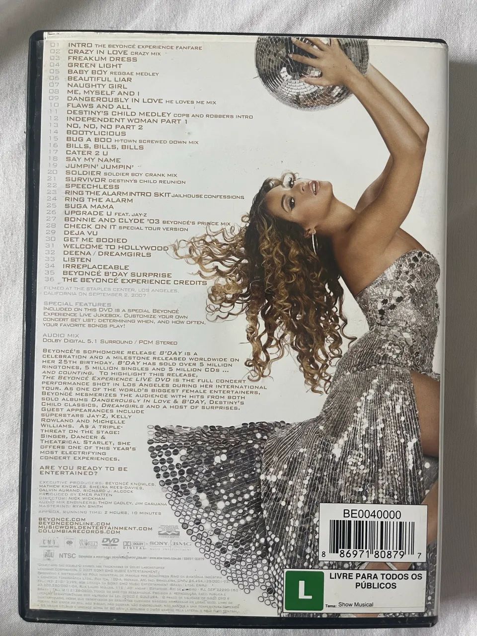 DVD Beyonce The Beyoncé Experience Live - Foto 2