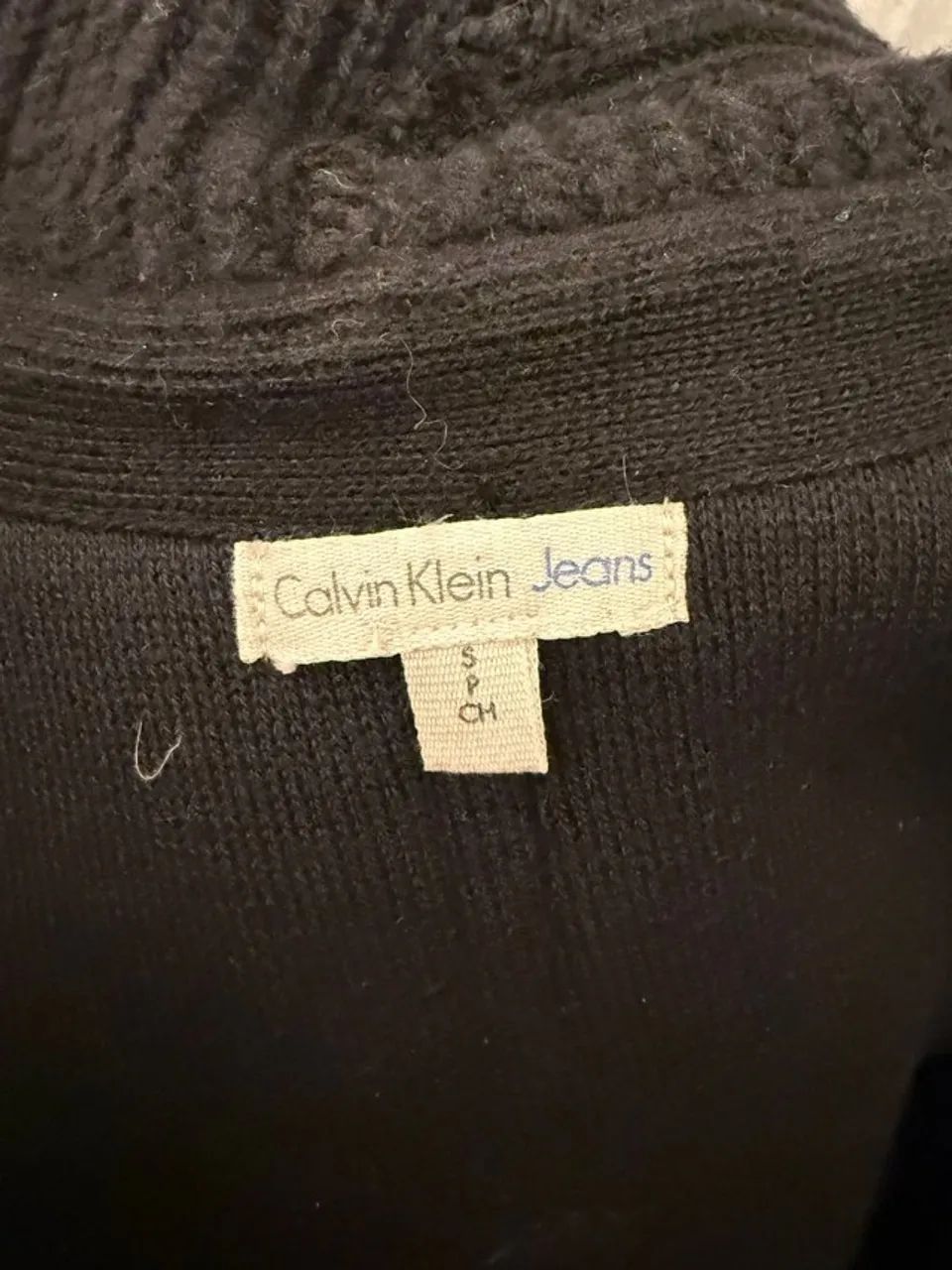 jaqueta calvin klein jeans preta - Foto 5