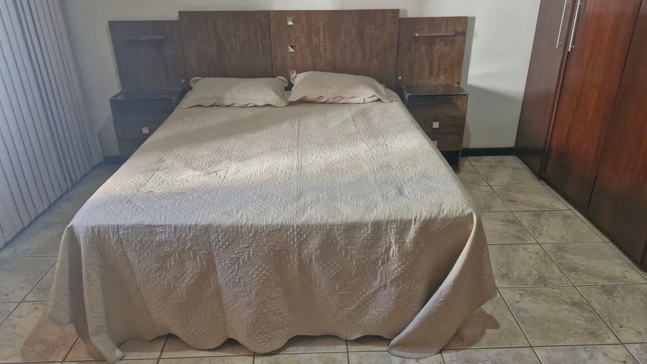 Cama Queen Castor  : 1 colcao com 2 box 