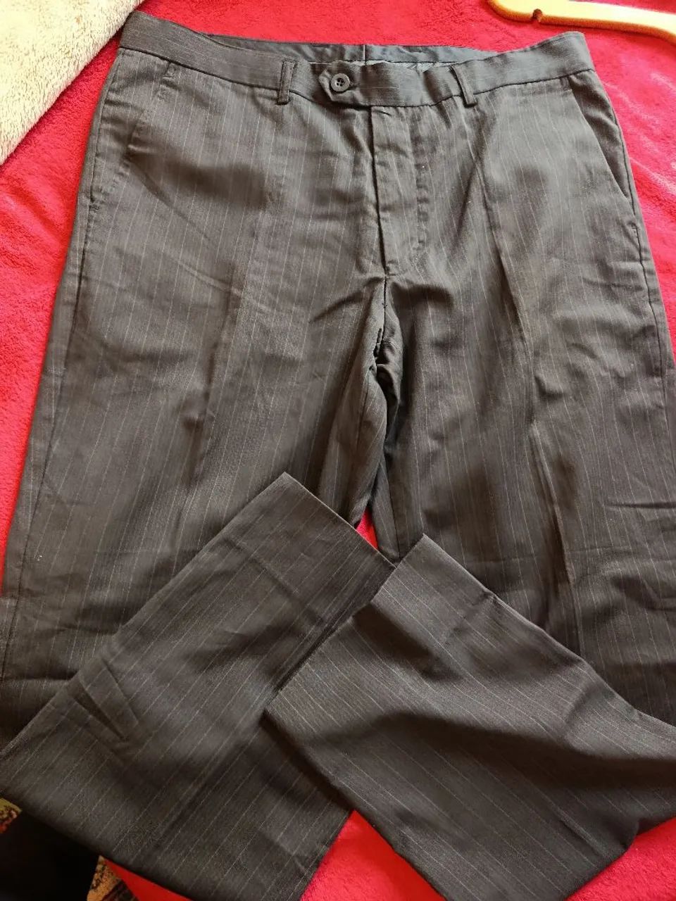 Calça social preta 46