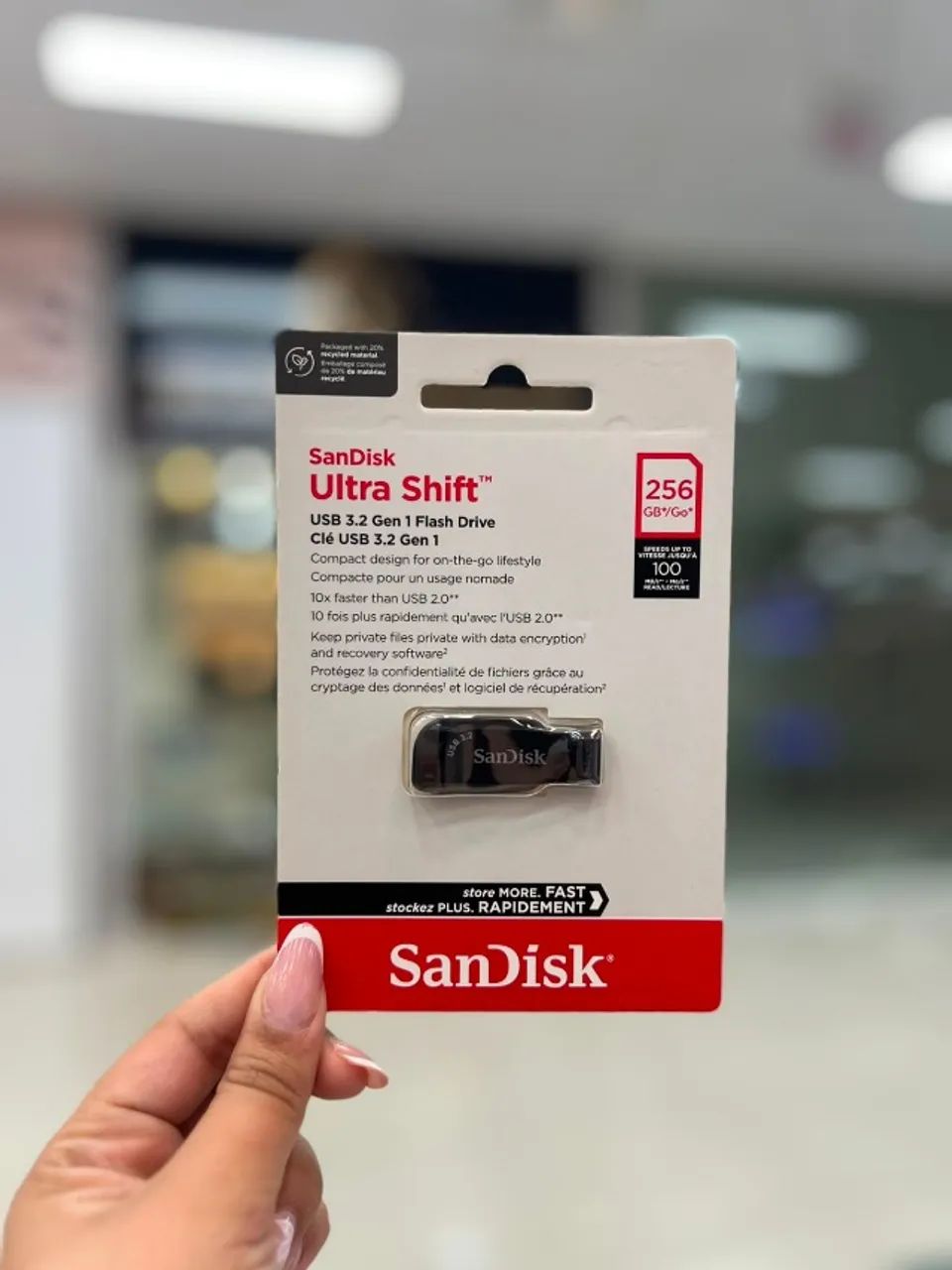 PEN DRIVE 256GB USB 3.2 SANDISK