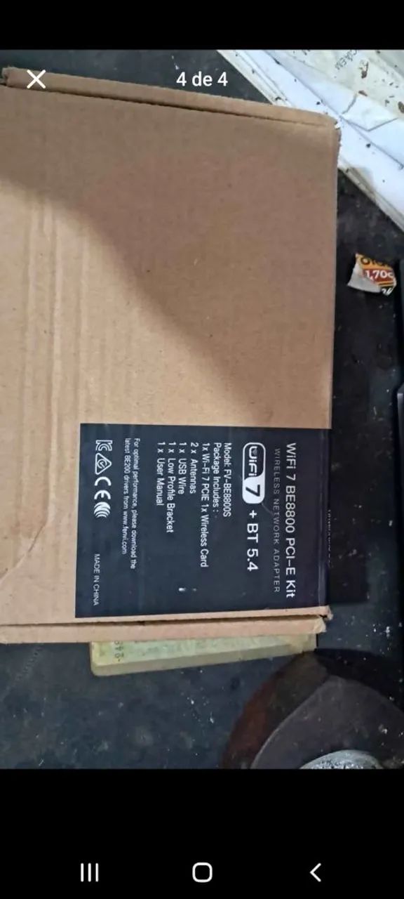 Placa PCI-E WI-FI 7 - Foto 4