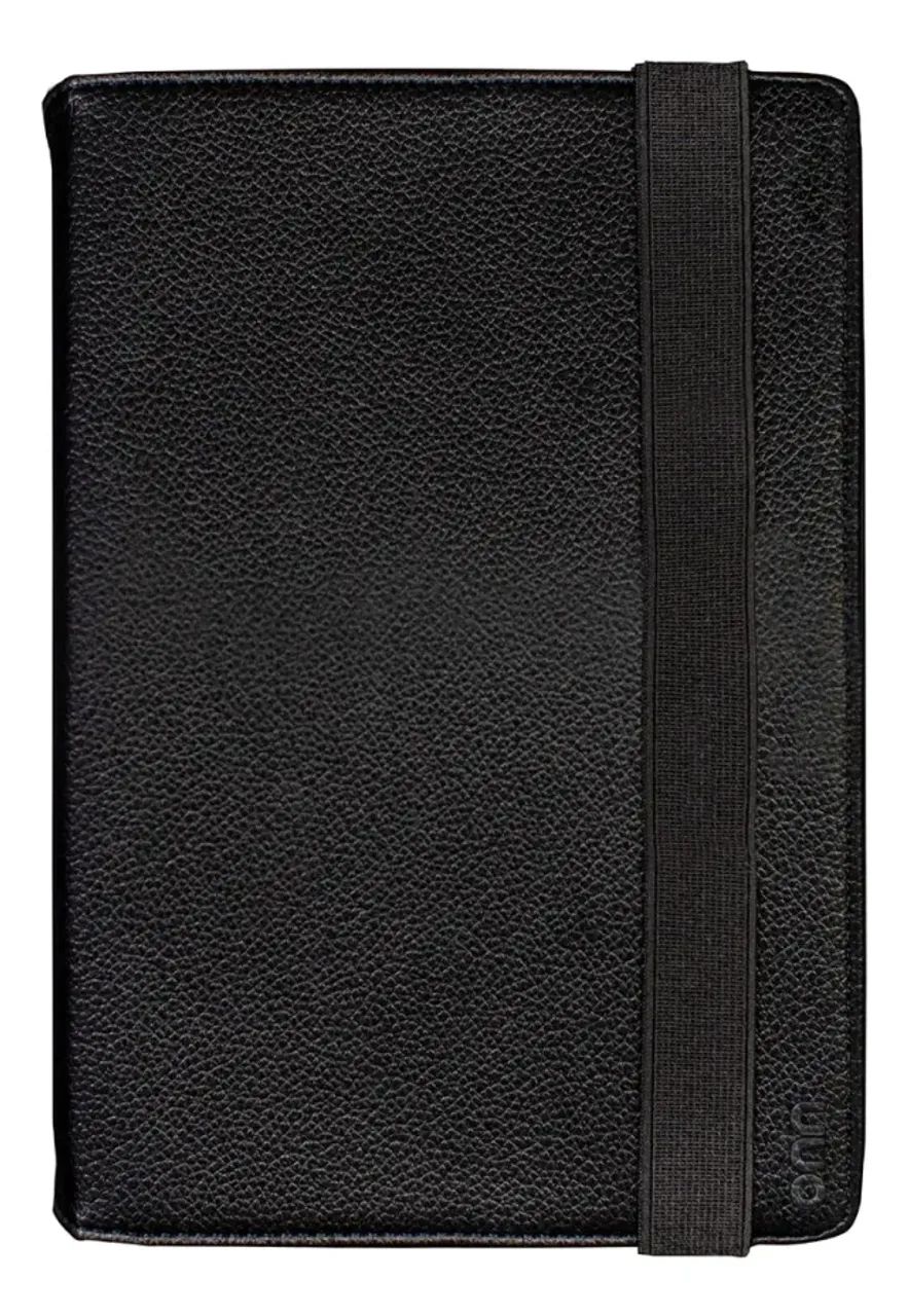 Capa para tablet universal preta onde 7 e 8 polegadas