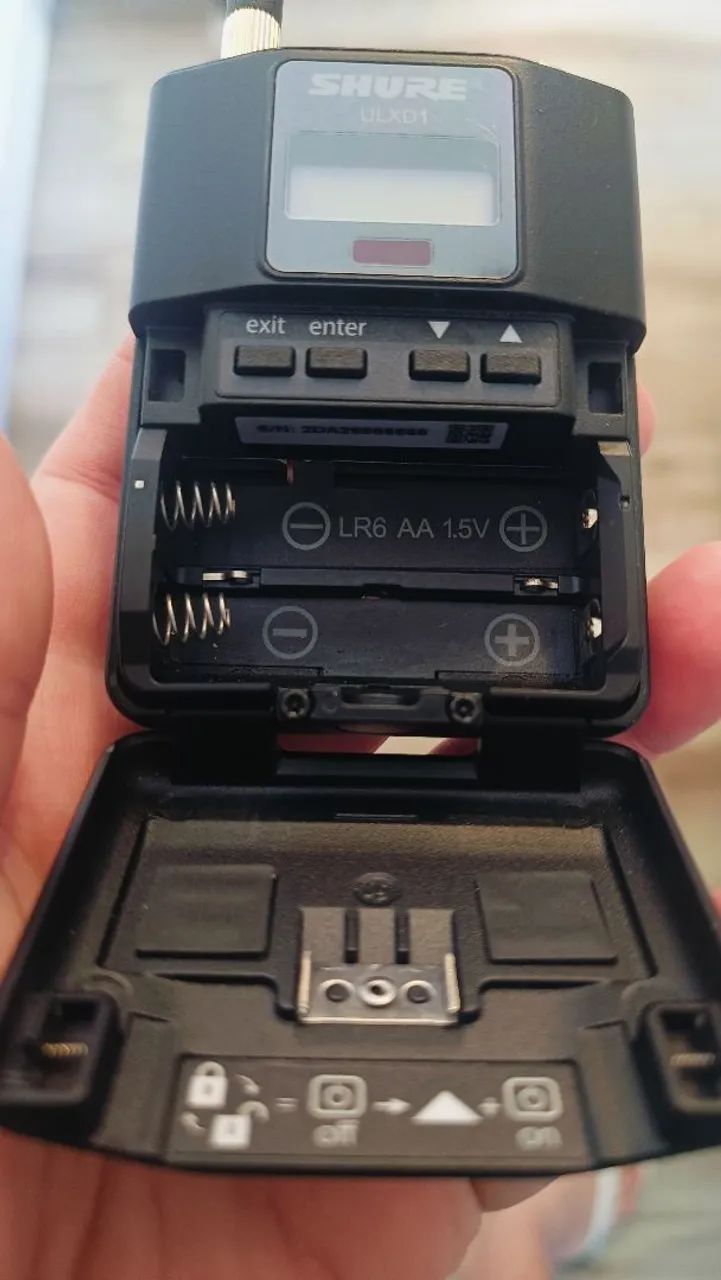 Bodypack ULXD1 L50 Shure Original Para Microfone  - Foto 3