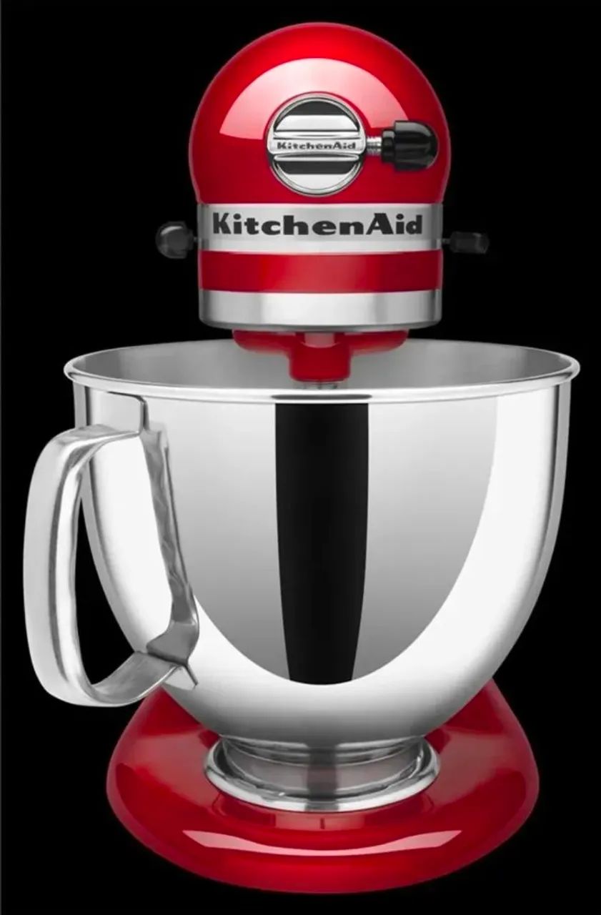 Batedeira com pedestal KitchenAid Artisan KEA33 empire red 60 Hz 220 V - Foto 3