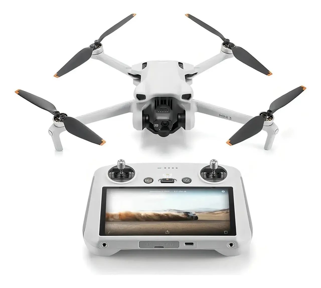 Drone Dji Mini 3 Combo Fly More Rc, 3 Baterias 4k Gl Cor Cinza - Foto 5