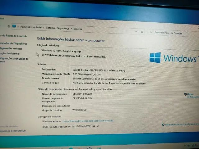 Placa mãe Notebook 71r-a14hv6-t840 funcionando - Foto 4