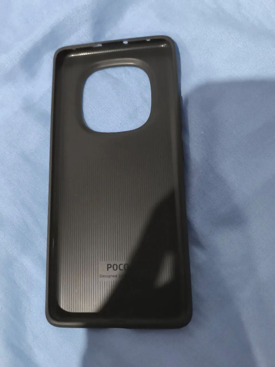 Capinha capa case preta poco x7 - Foto 2