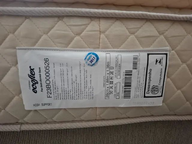 Cama de casal ECOFLEX