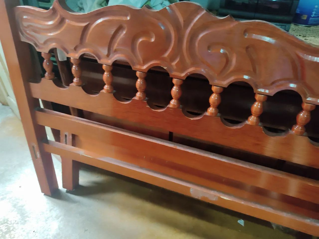 Cama de casal trabalhada  - Foto 4