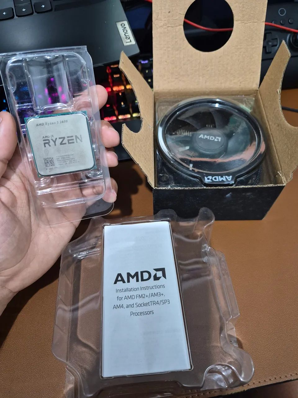 Processador AMD Ryzen 5 2600 - Sem Vídeo  - Foto 3