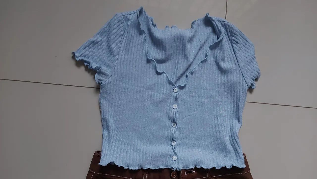 Conjunto mini saia-blusinha - Foto 4